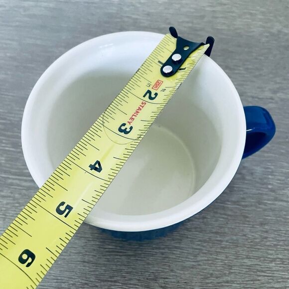 Corningware Colors Blue Ceramic Mug Cup - Picture 3 of 4